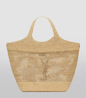 SAINT LAURENT YSL Raffia Icare Tote Bag