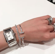 Bracelet T Wire Diamants TF