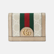 GG OPHIDIA CARD CASE WALLET