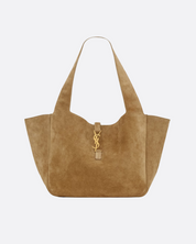 Saint Laurent Women's Brown Suede Bea Tote Bag