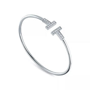Bracelet T Wire Diamants TF